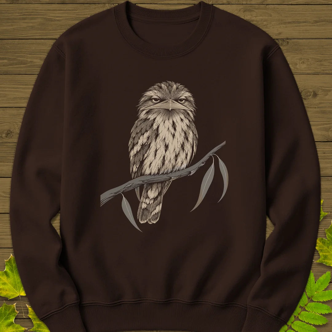 Gum Tree Glare Sweatshirt in Dark Chocolate
