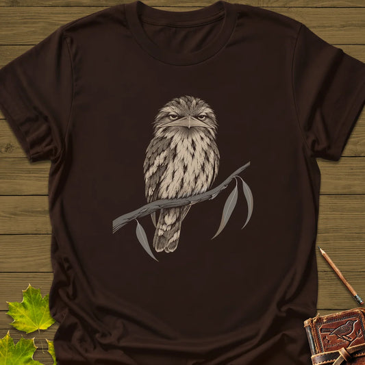 Gum Tree Glare T-Shirt in Dark Chocolate