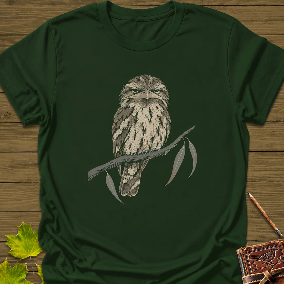 Gum Tree Glare T-Shirt in Forest Green