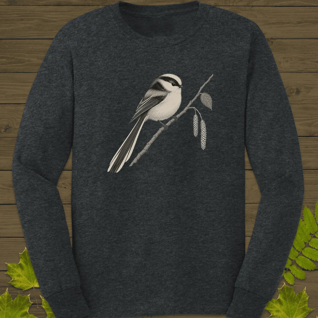 Birch Perch Long Sleeve in Dark Heather
