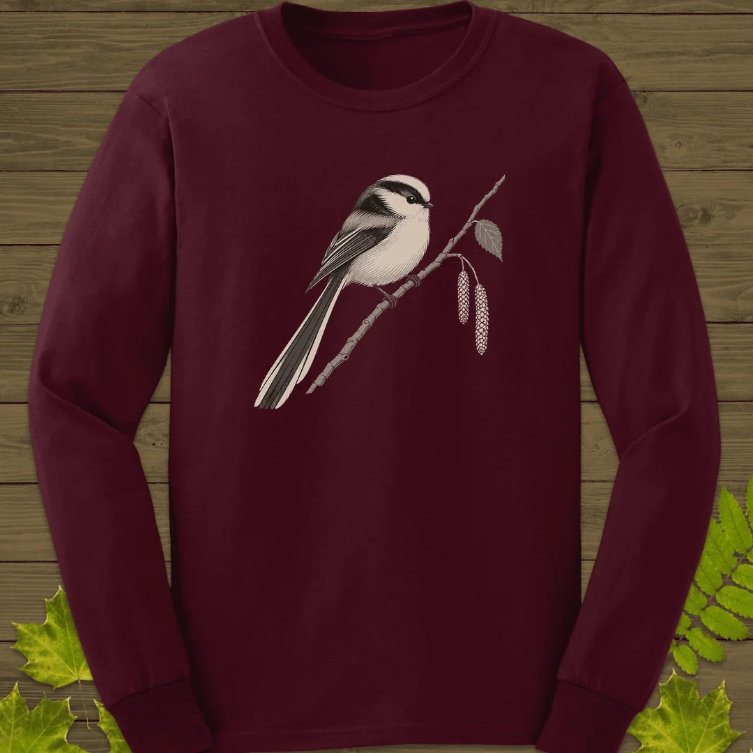 Birch Perch Long Sleeve in Maroon