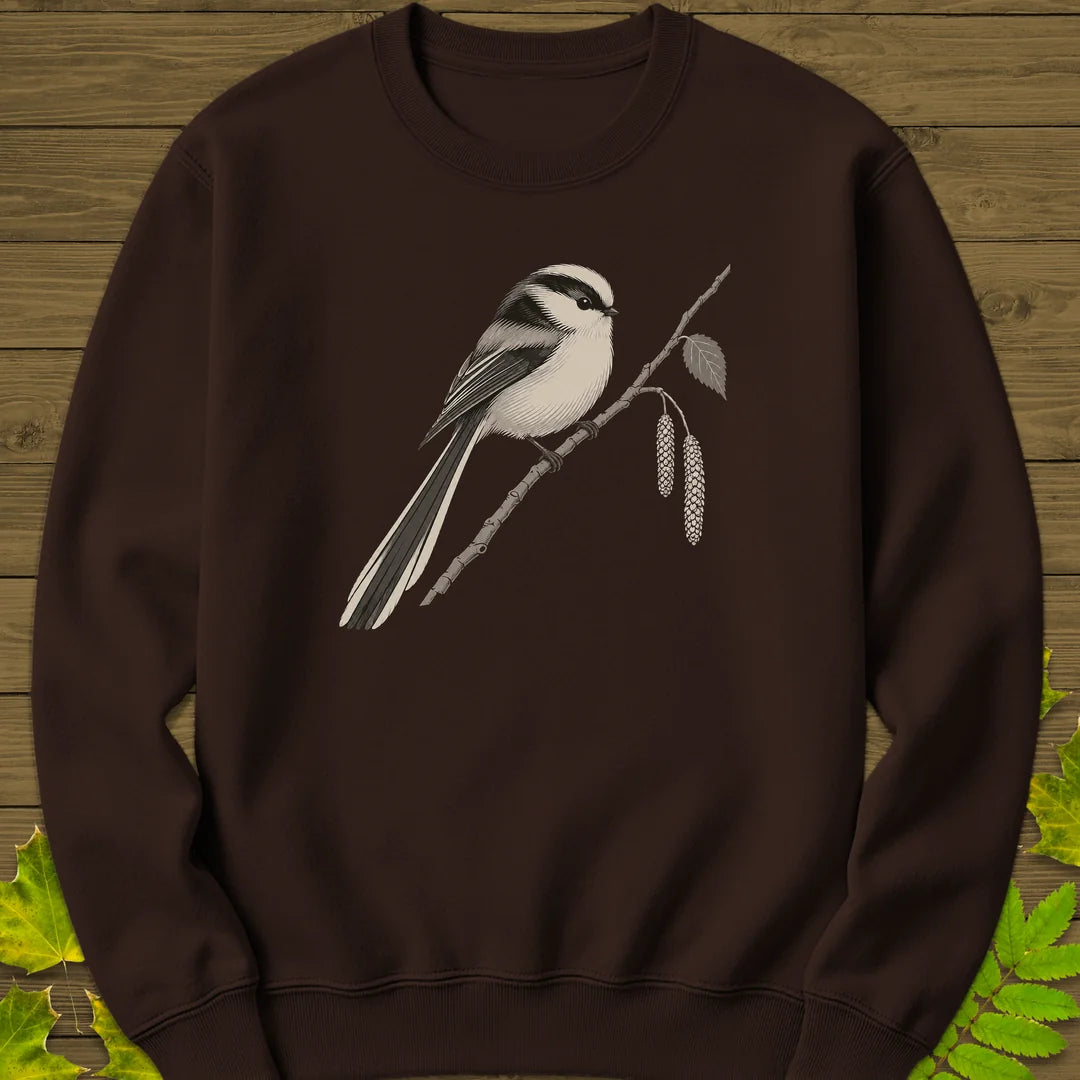 Birch Perch Sweatshirt in Dark Chocolate