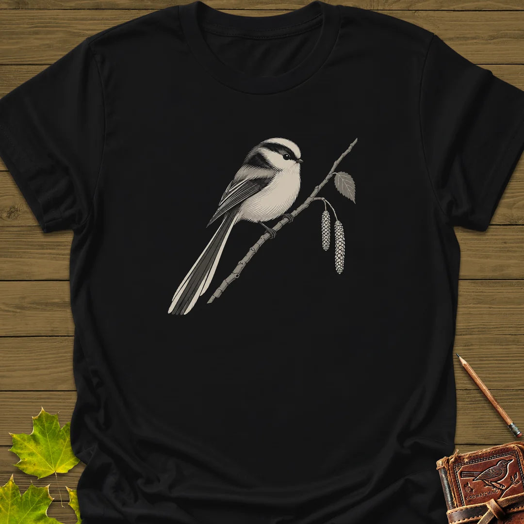 Birch Perch T-Shirt in Black