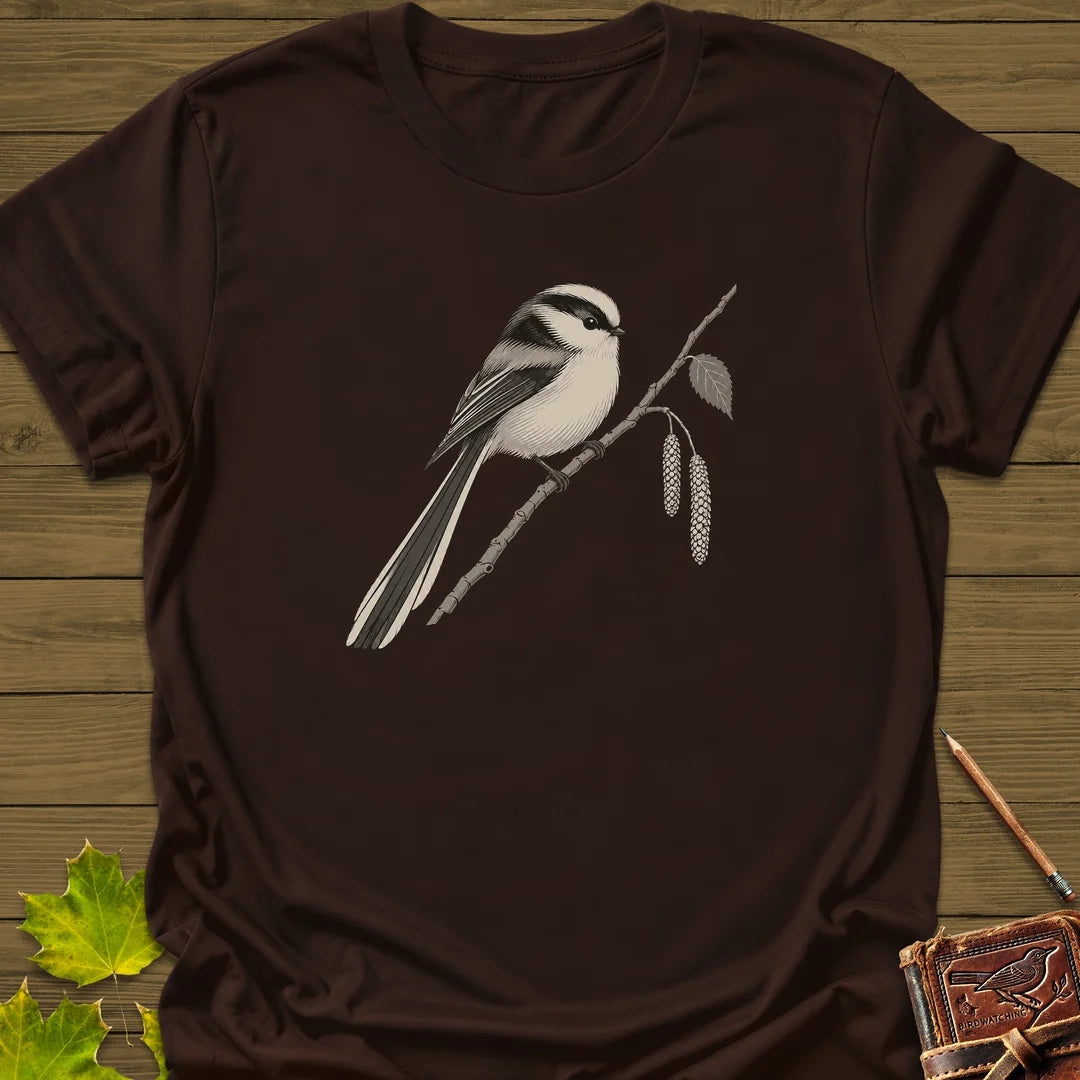 Birch Perch T-Shirt in Dark Chocolate