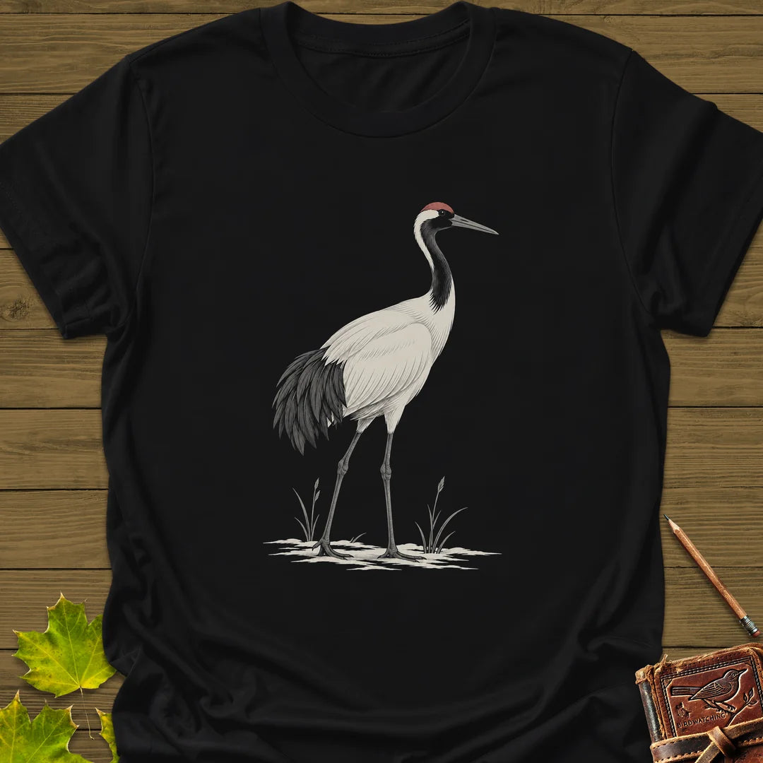 Reed Crane T-Shirt in Black