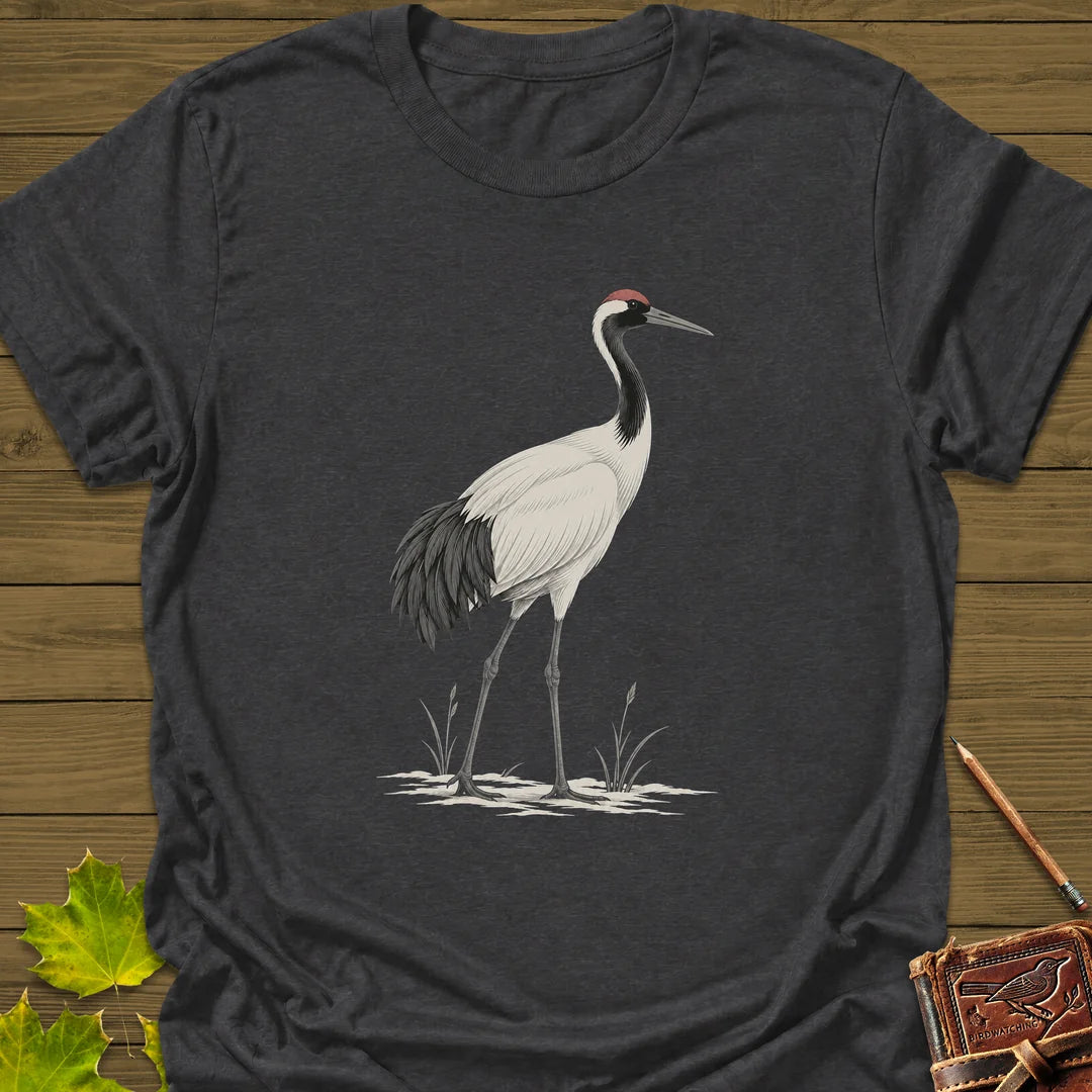 Reed Crane T-Shirt in Dark Heather