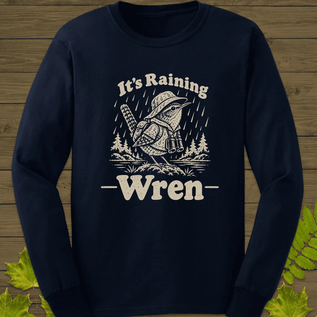 Raining Wren Long Sleeve in Navy