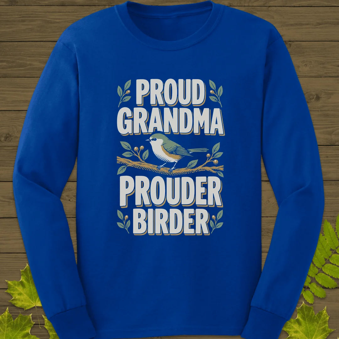 Prouder Birder Long Sleeve in Royal