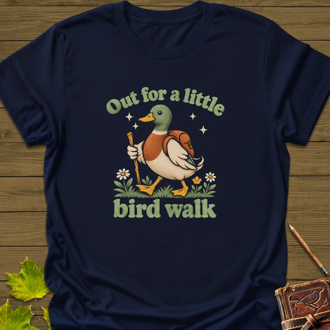 Bird Walk T-Shirt in Navy
