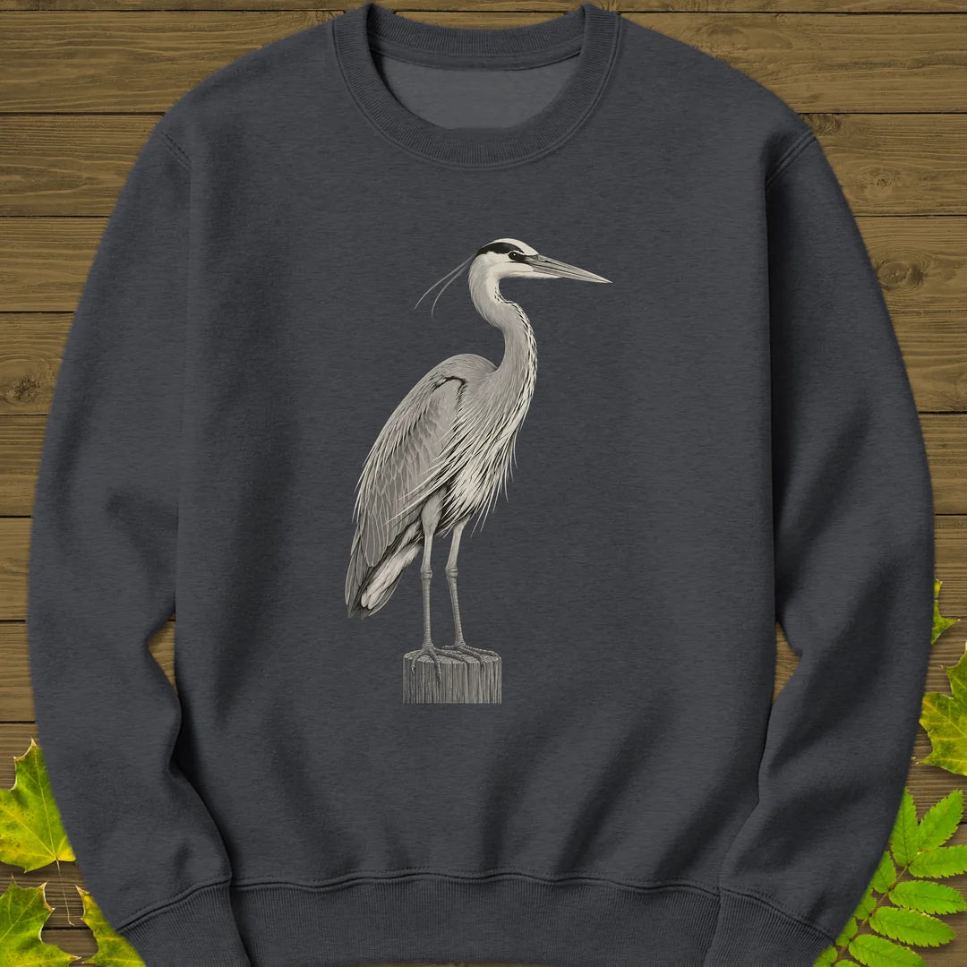 Piling Perch Sweatshirt in Dark Heather