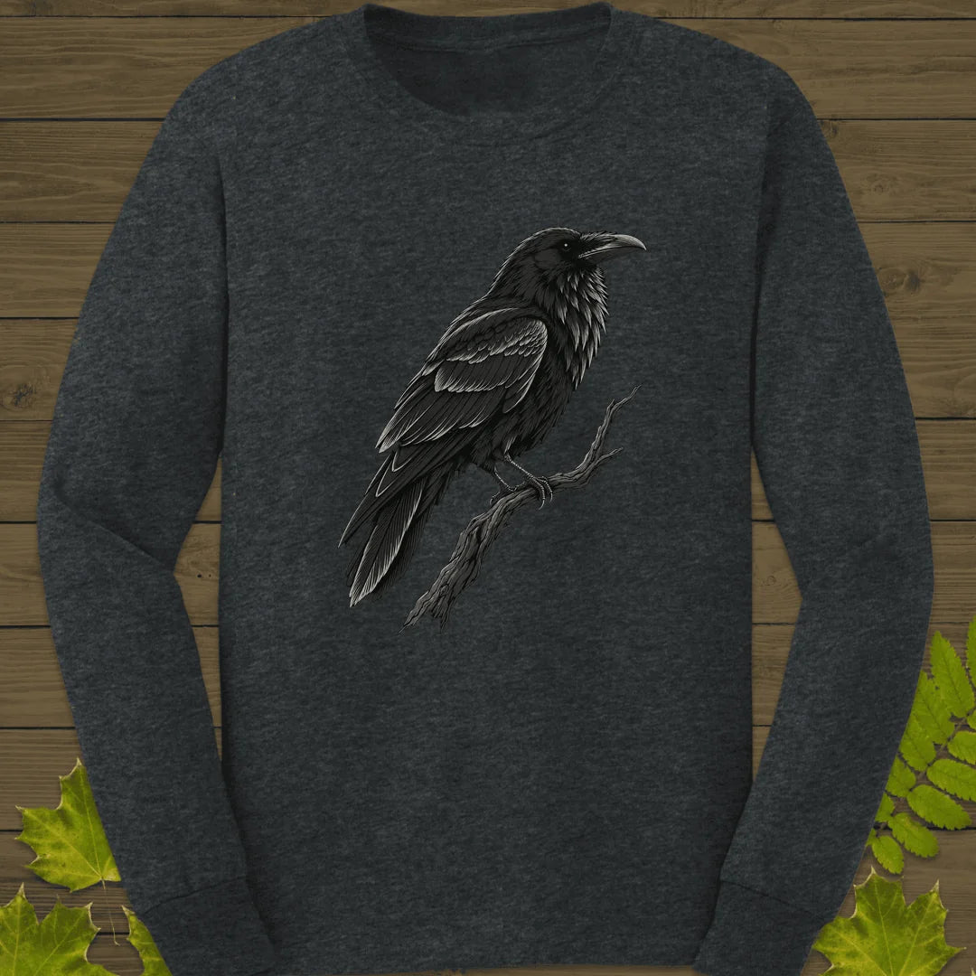 Juniper Raven Long Sleeve in Dark Heather