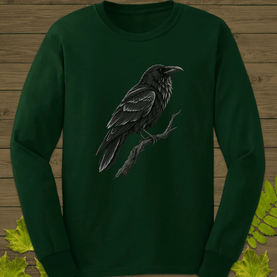 Juniper Raven Long Sleeve in Forest Green