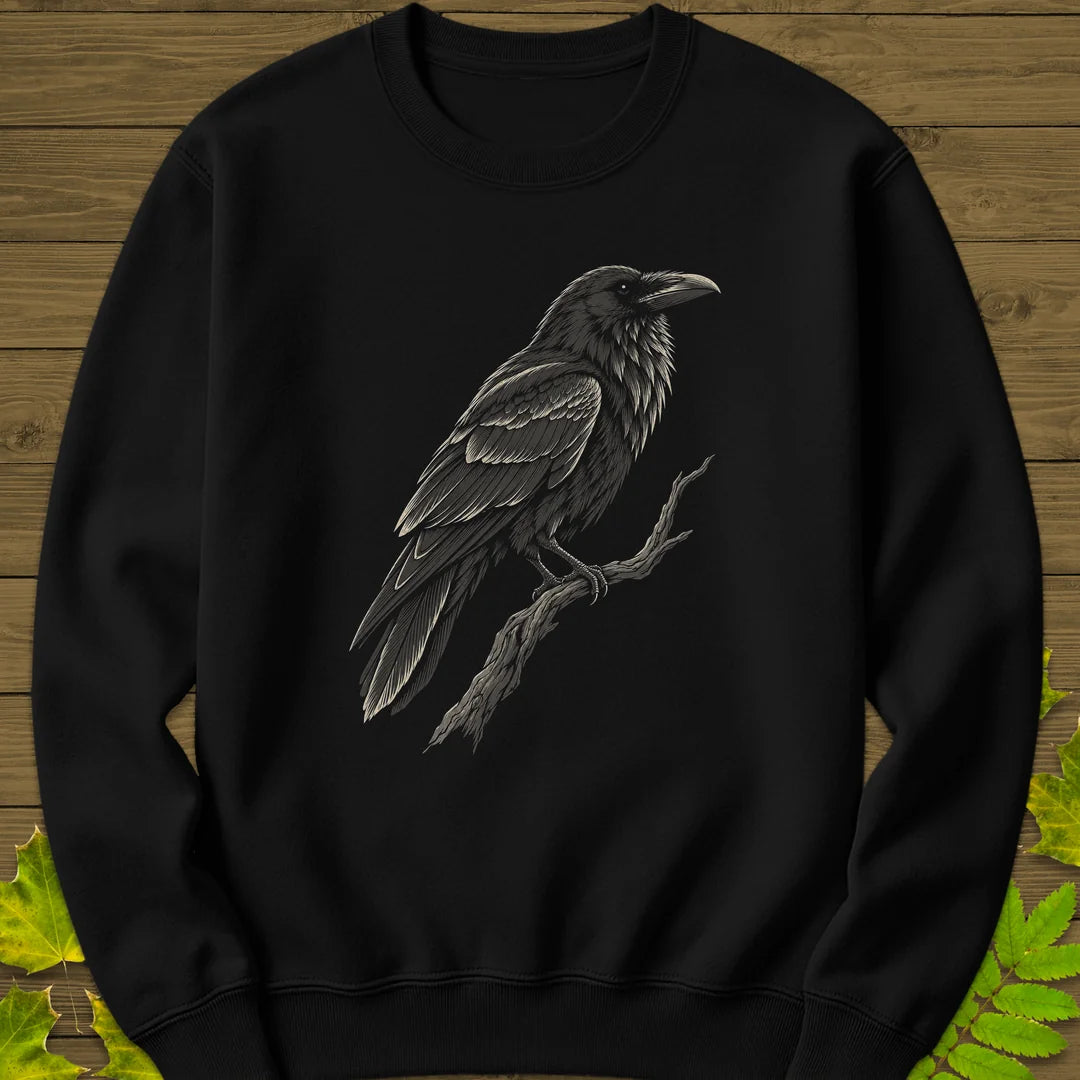 Juniper Raven Sweatshirt in Black