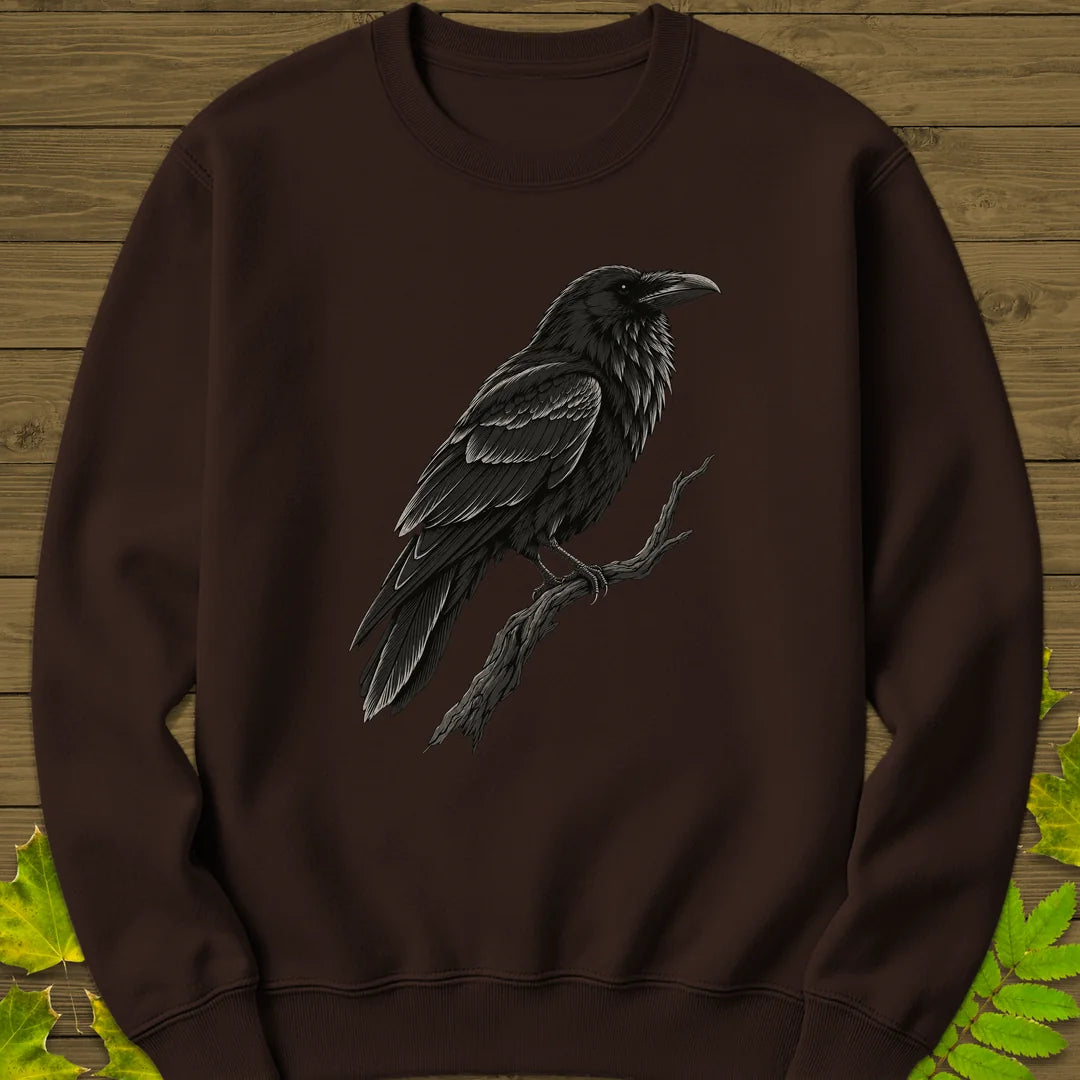 Juniper Raven Sweatshirt in Dark Chocolate