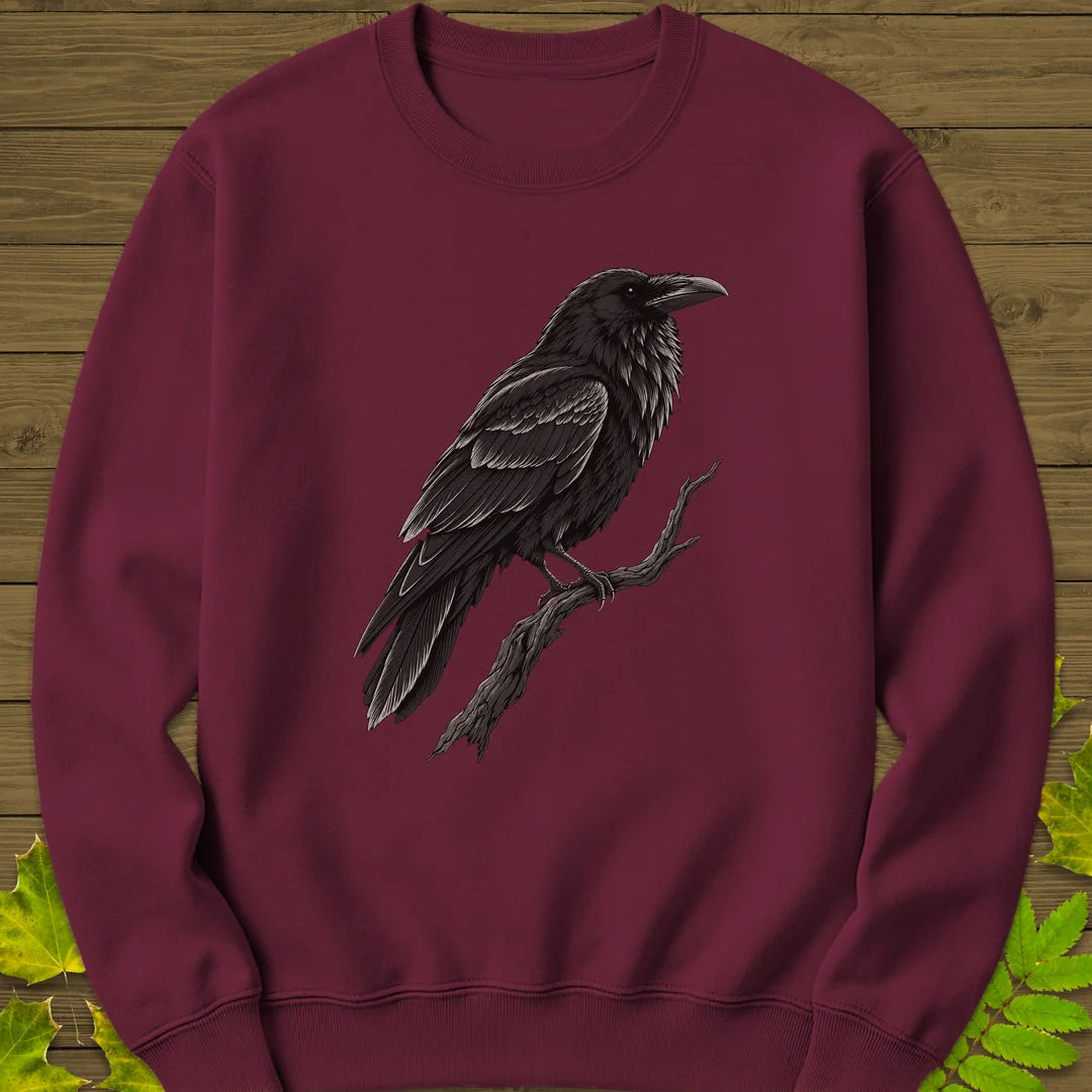 Juniper Raven Sweatshirt in Maroon