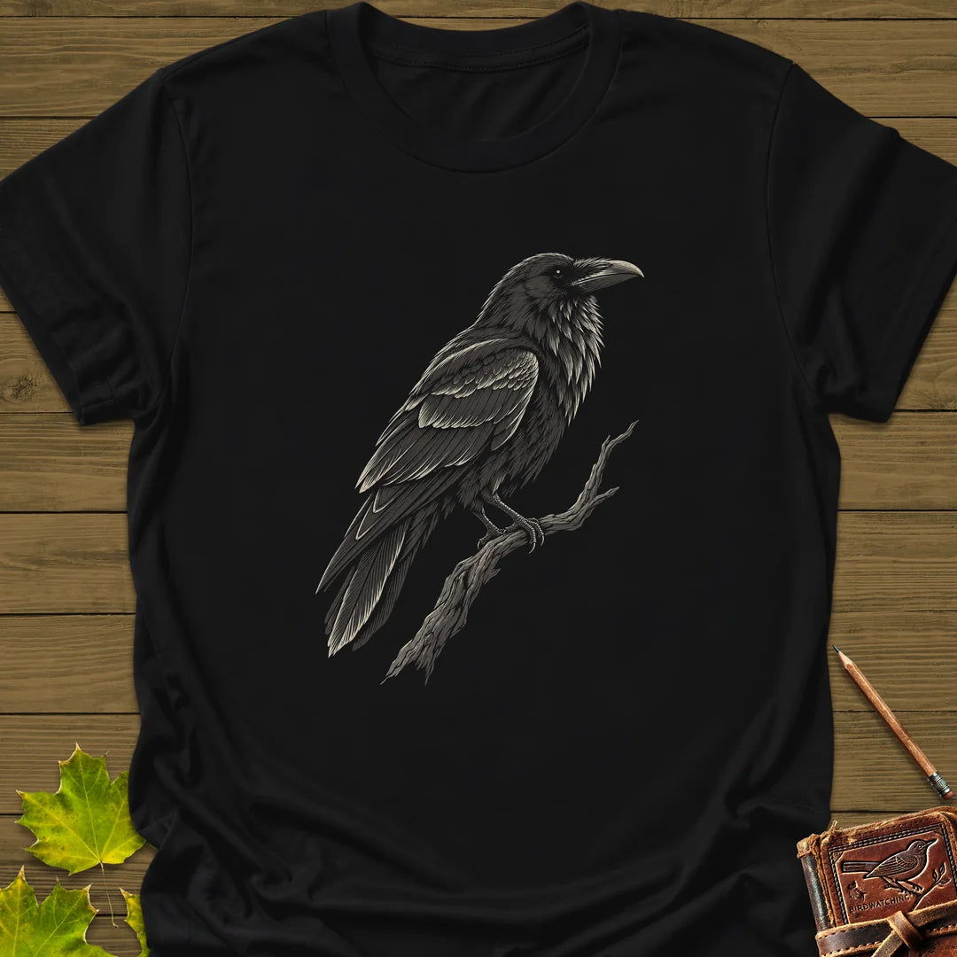 Juniper Raven T-Shirt in Black