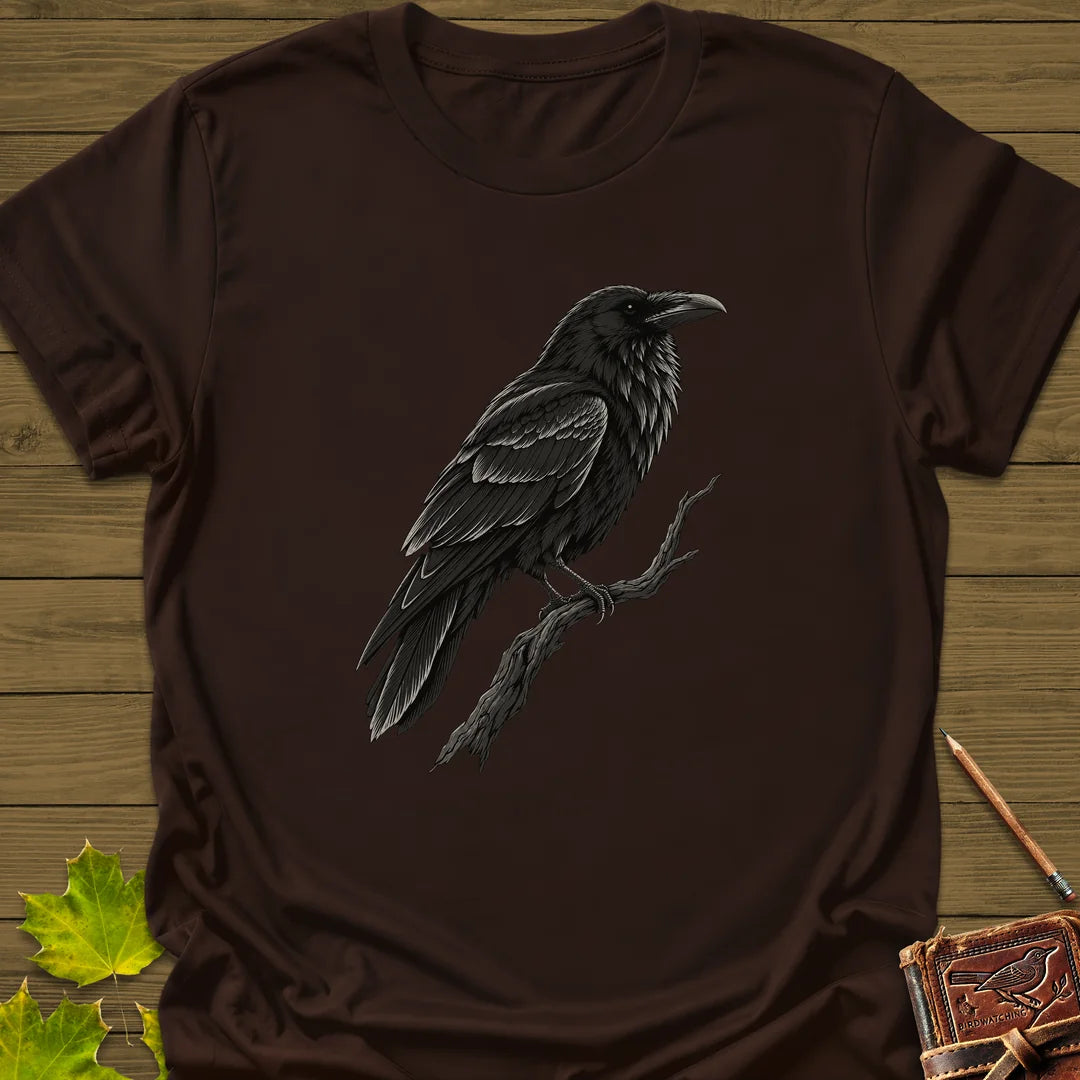 Juniper Raven T-Shirt in Dark Chocolate