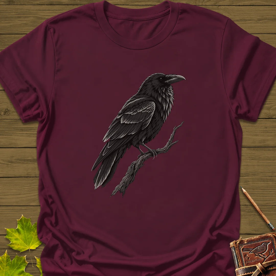Juniper Raven T-Shirt in Maroon