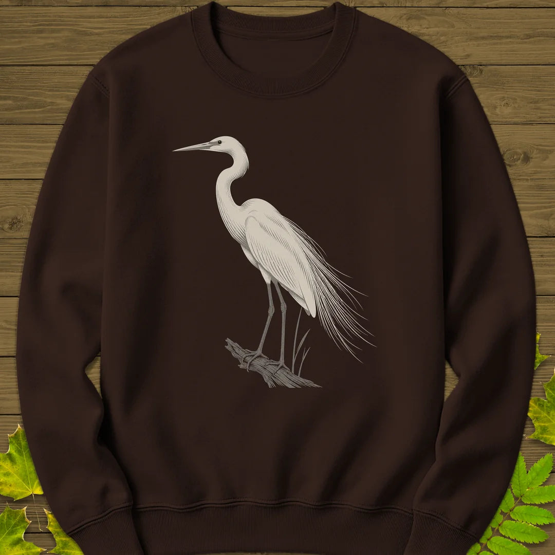 Plume Study Sweatshirt in Dark Chocolate