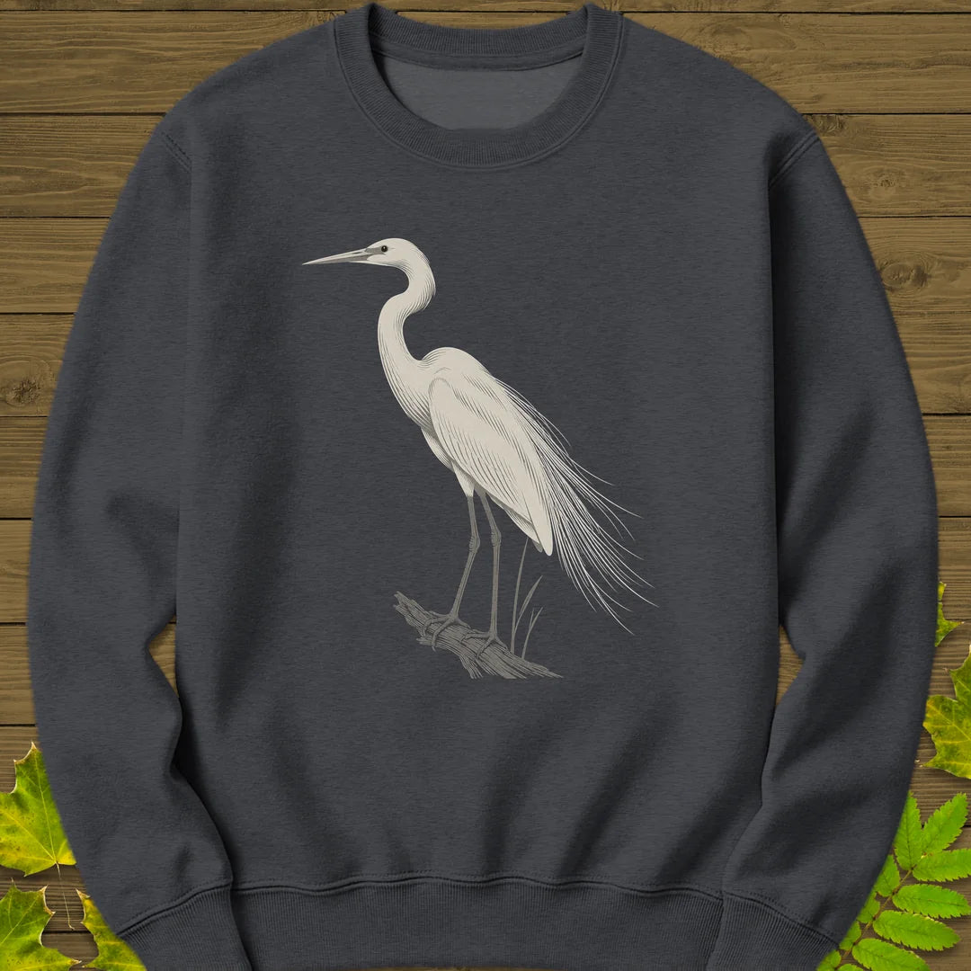 Plume Study Sweatshirt in Dark Heather