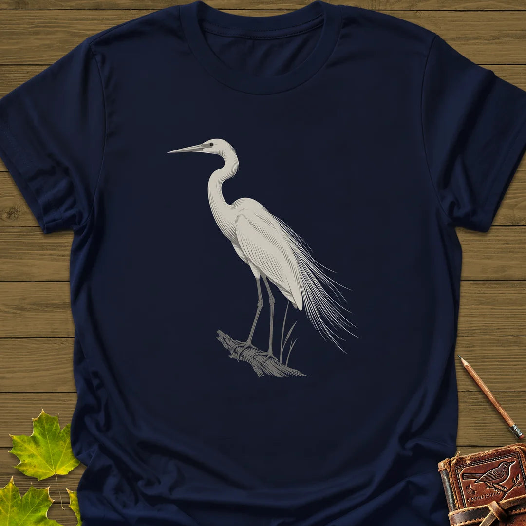 Plume Study T-Shirt in Navy