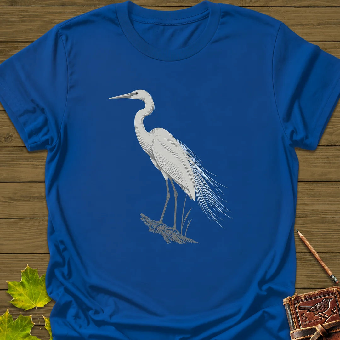 Plume Study T-Shirt in Royal