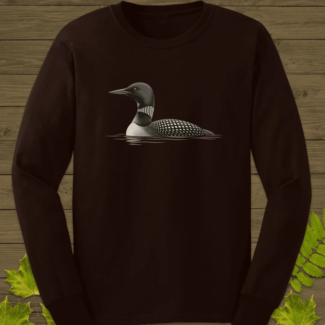 Still Loon Long Sleeve in Dark Chocolate