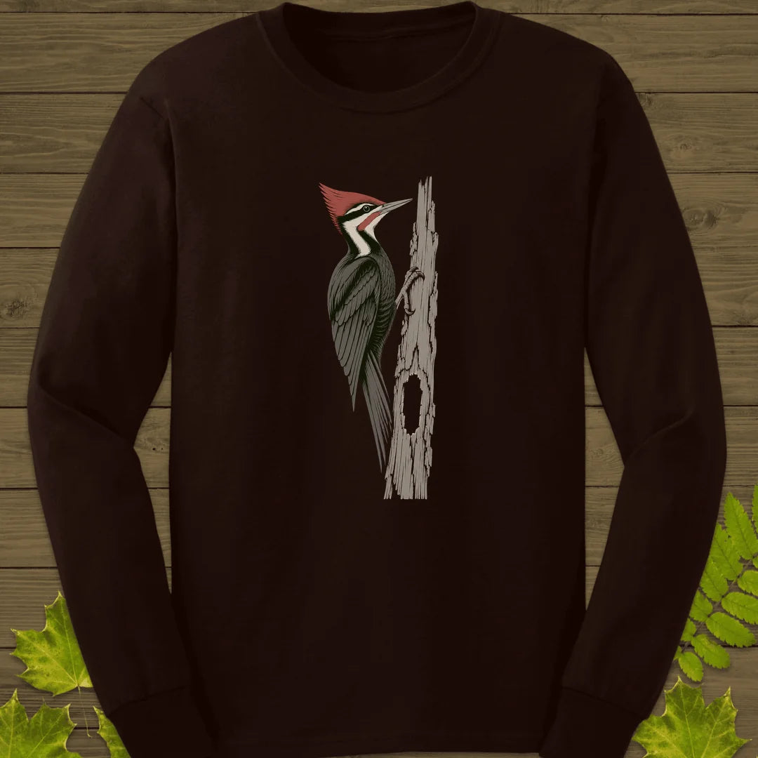 Hollow Log Hammer Long Sleeve in Dark Chocolate