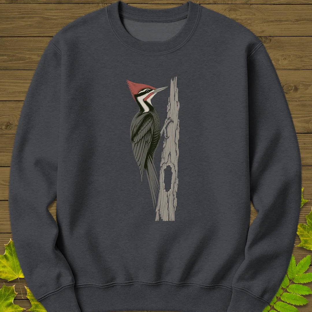 Hollow Log Hammer Sweatshirt in Dark Heather