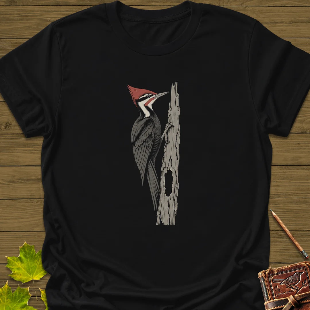 Hollow Log Hammer T-Shirt in Black