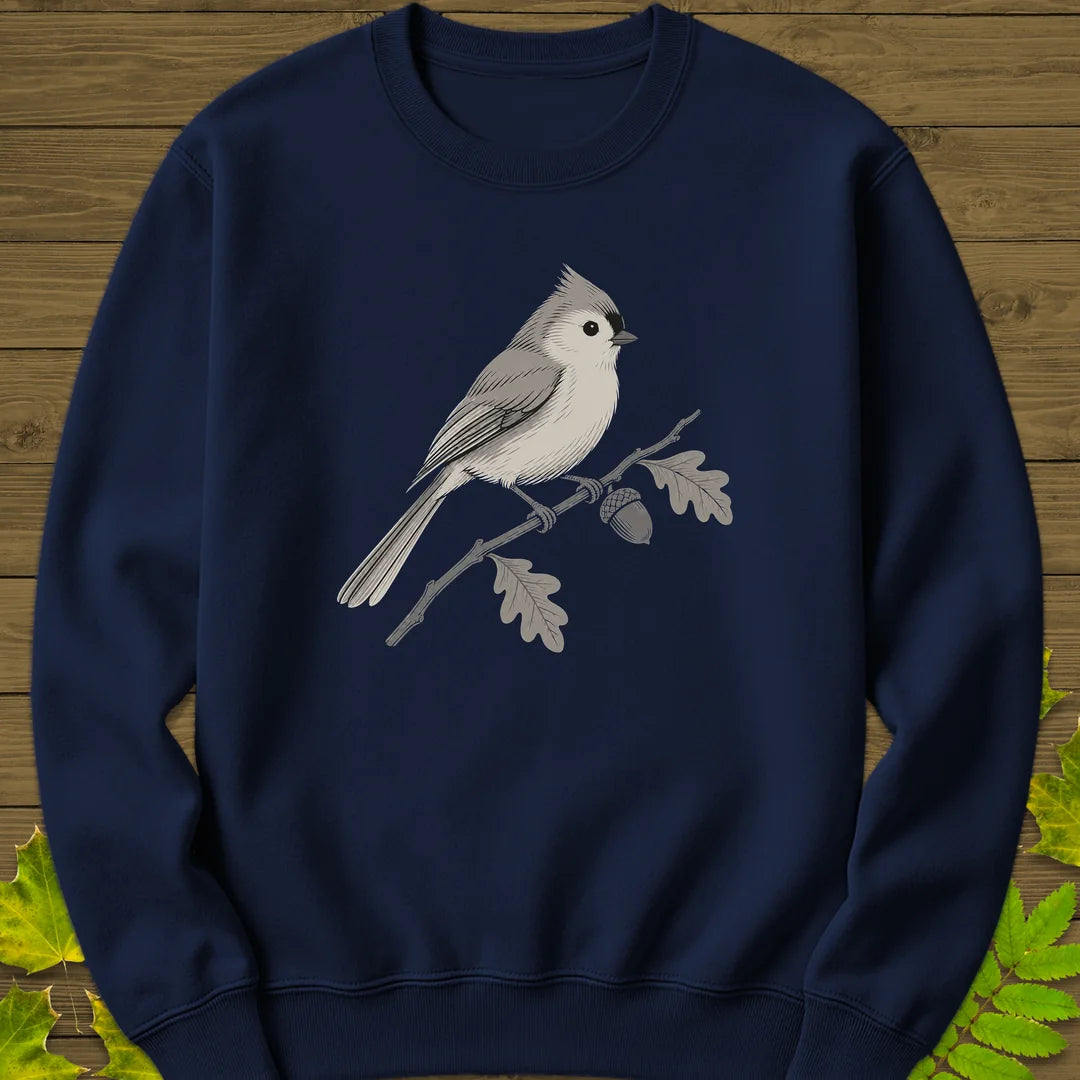 Acorn Titmouse Sweatshirt in Navy