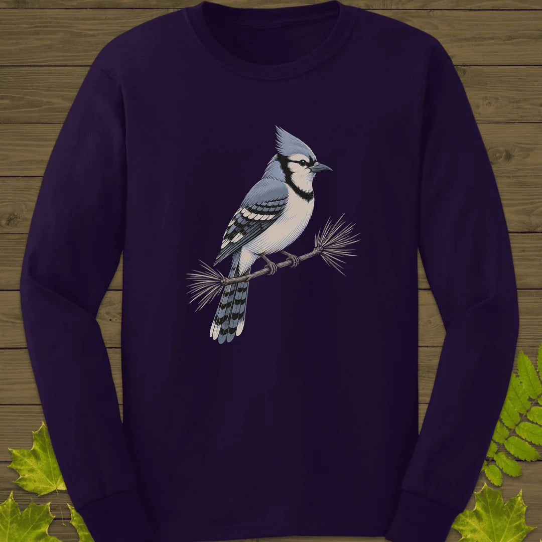 Pine Jay Long Sleeve in Purple