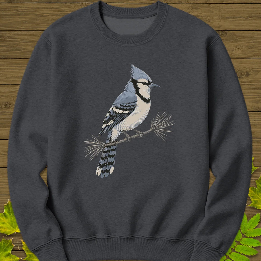 Pine Jay Sweatshirt in Dark Heather