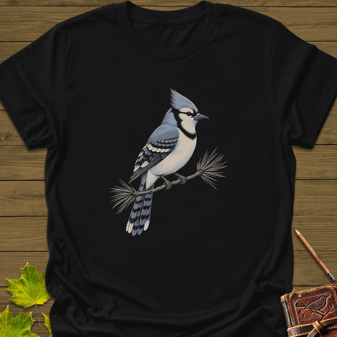 Pine Jay T-Shirt in Black