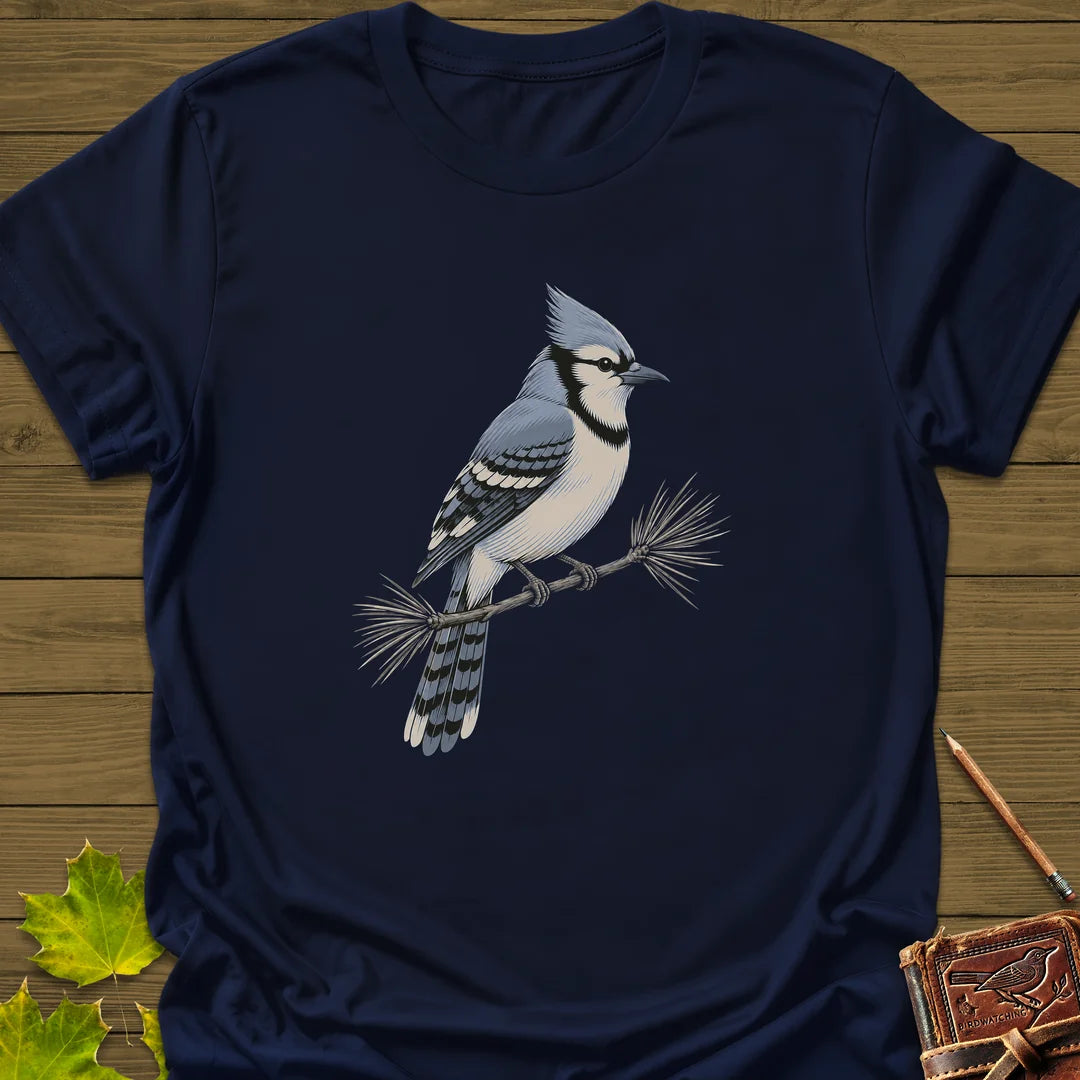 Pine Jay T-Shirt in Navy