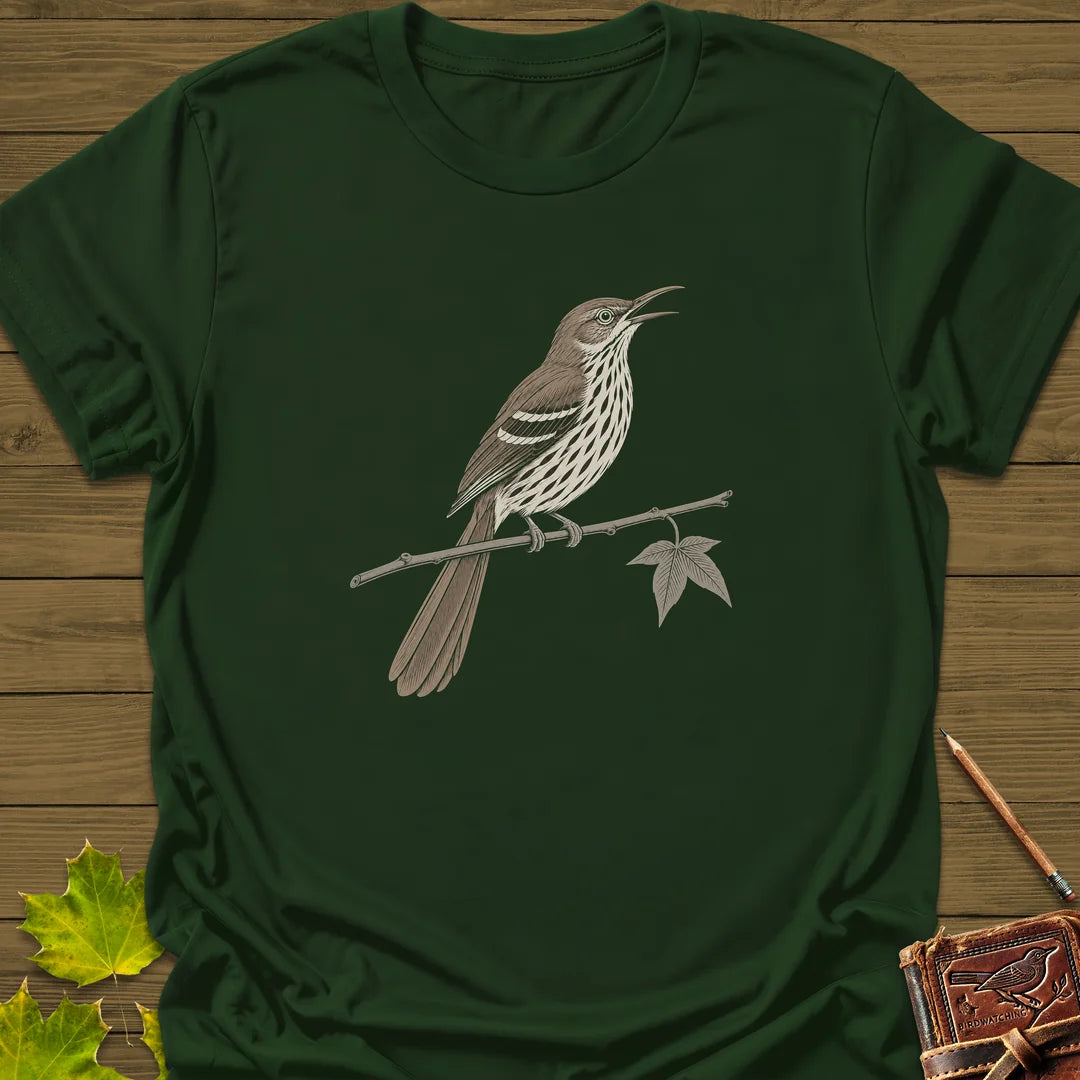 Sweetgum Songster T-Shirt in Forest Green