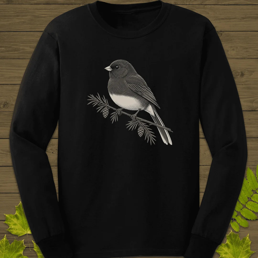 Winter Junco Long Sleeve in Black