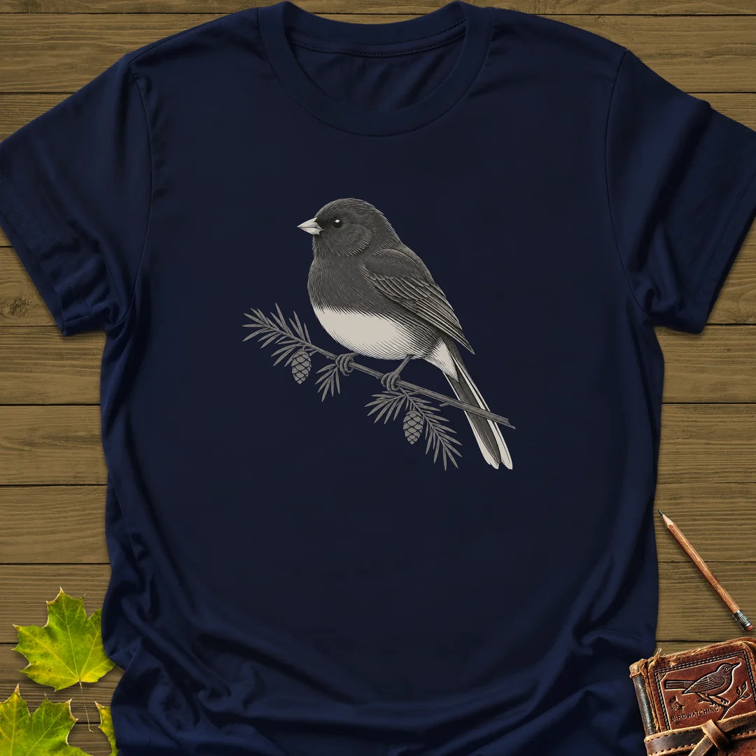 Winter Junco T-Shirt in Navy