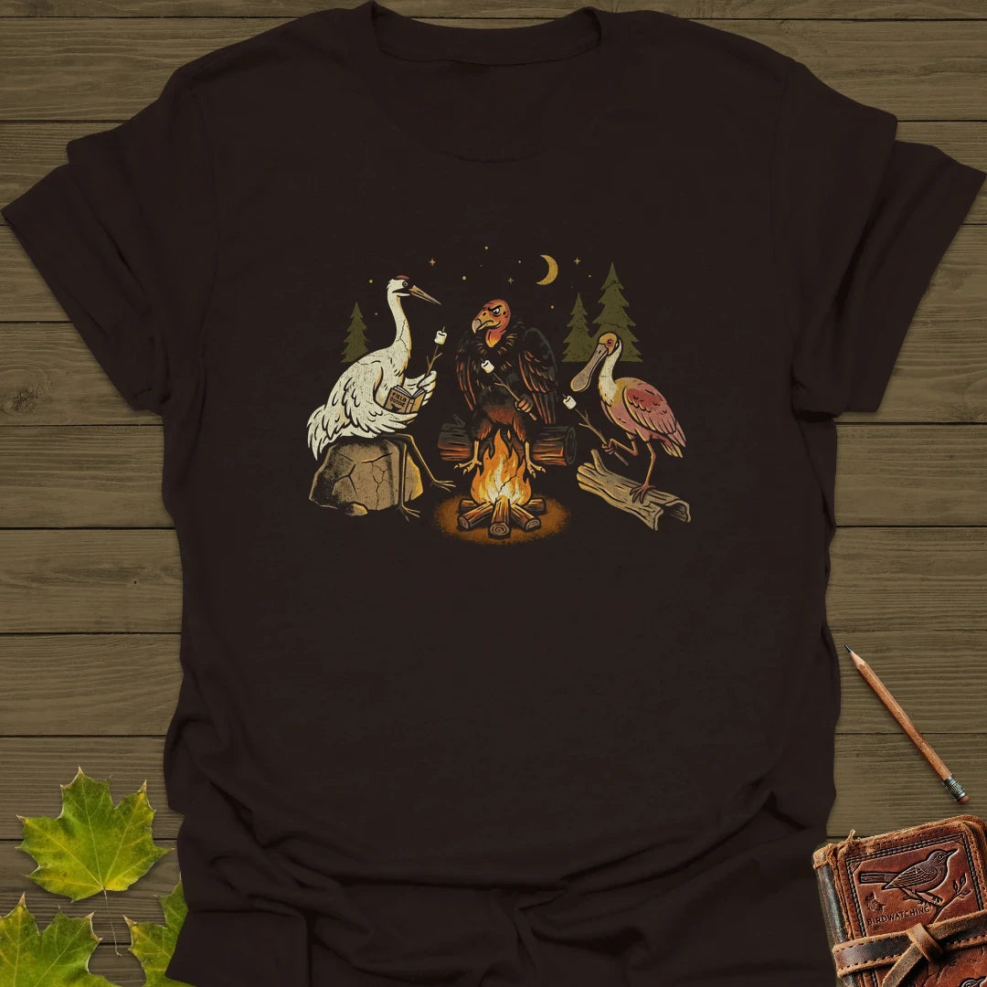 Campfire Stories T-Shirt Dark Chocolate