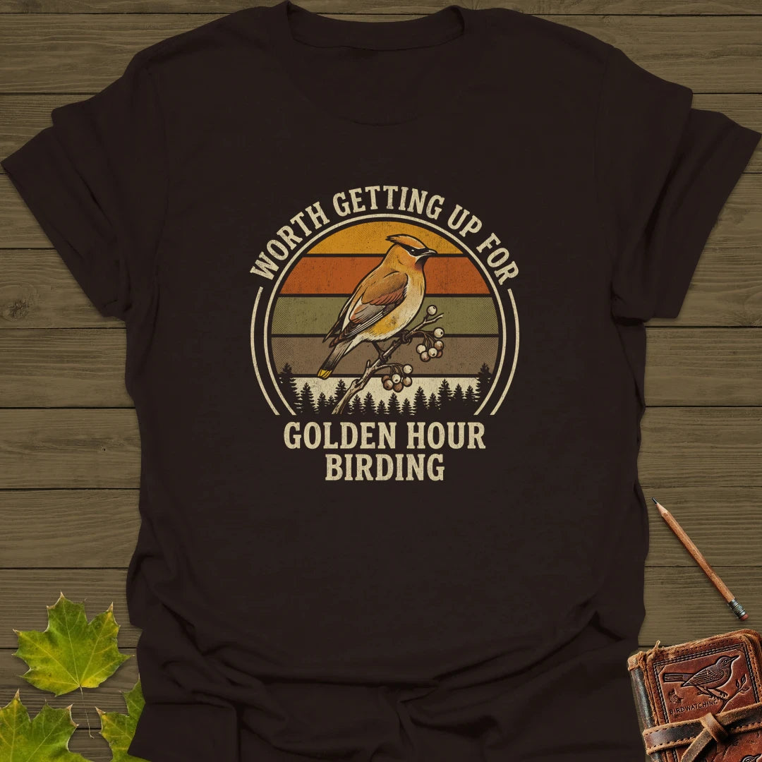 Golden Hour T-Shirt Dark Chocolate