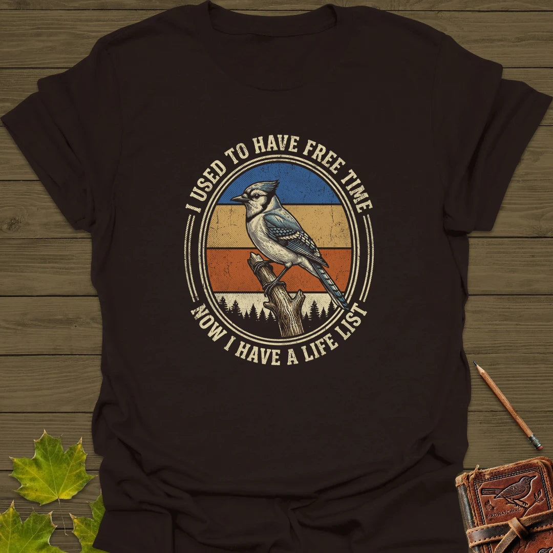 Free Time T-Shirt Dark Chocolate