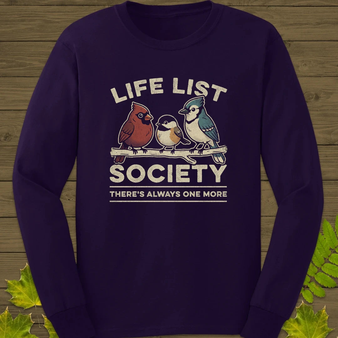 Life List Society Long Sleeve Purple
