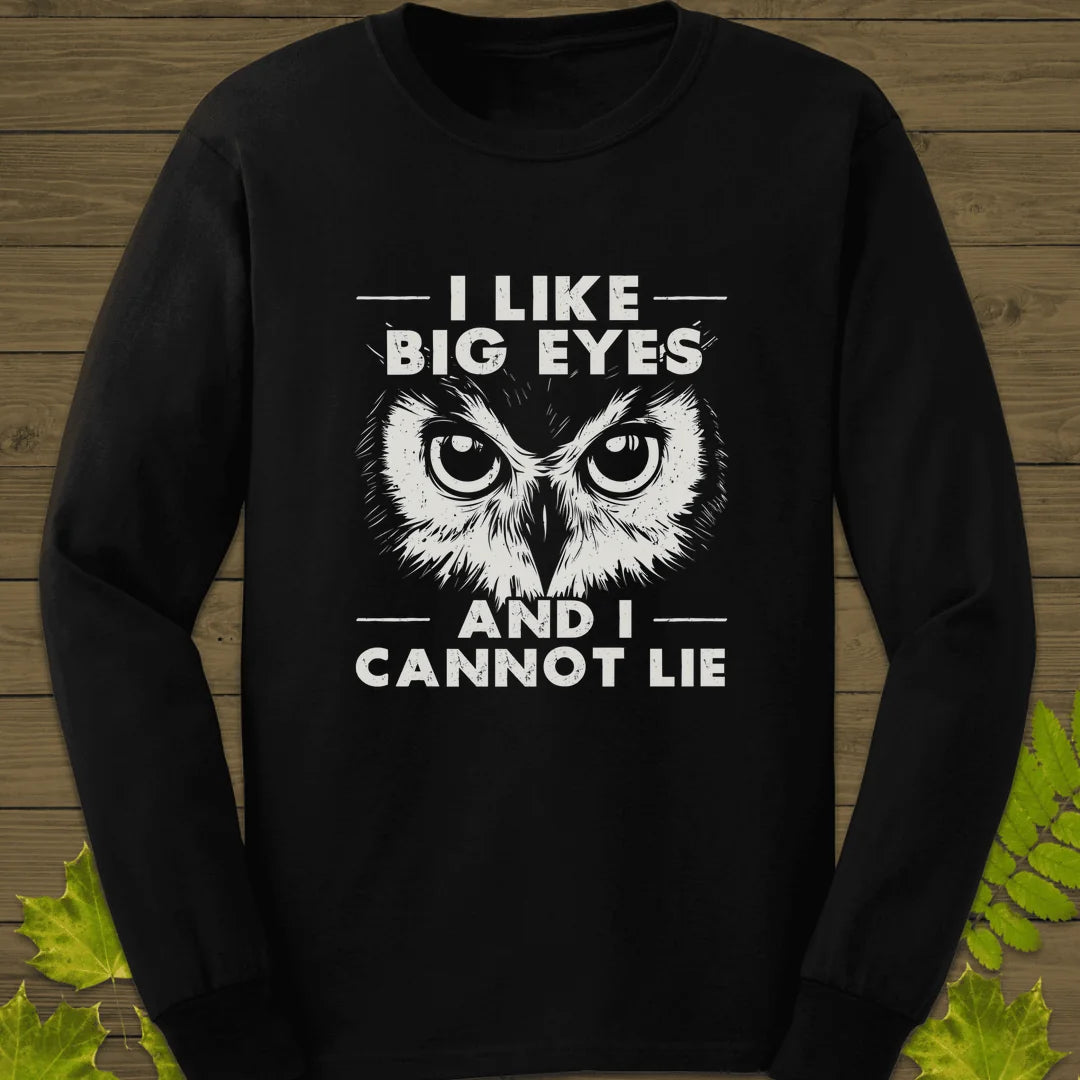 Like Big Eyes Long Sleeve in Black