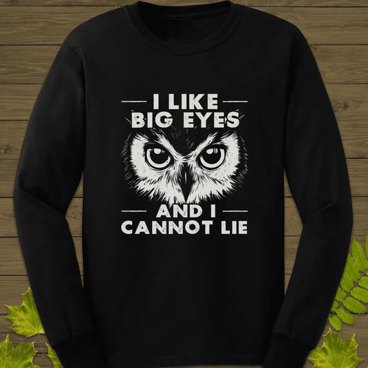 Like Big Eyes Long Sleeve in Black
