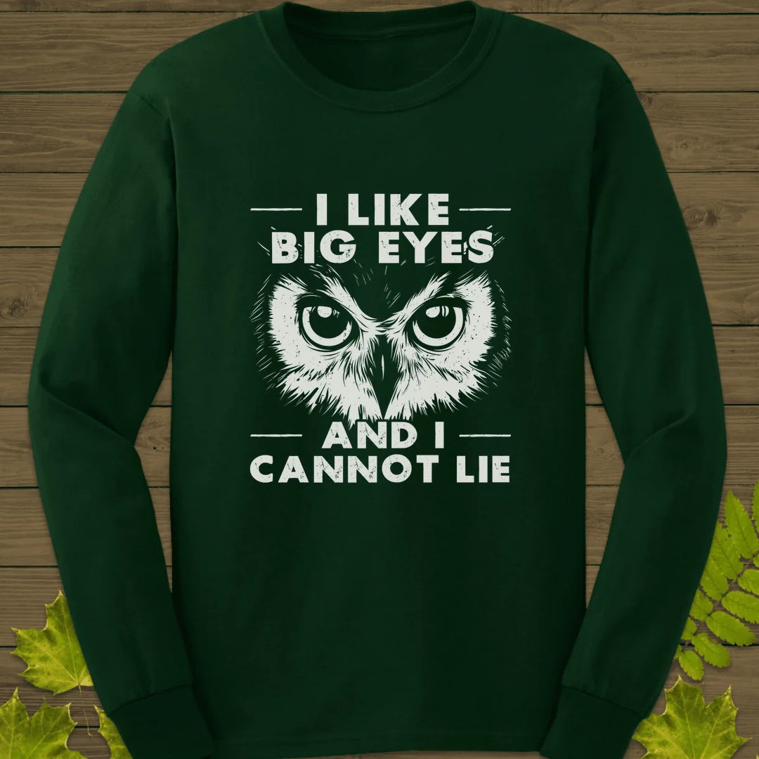 Like Big Eyes Long Sleeve in Forest Green