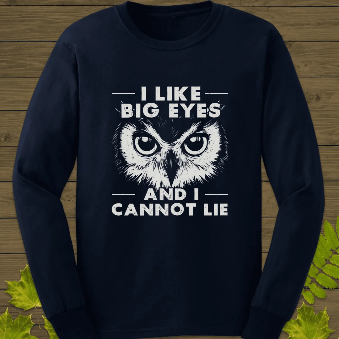 Like Big Eyes Long Sleeve in Navy