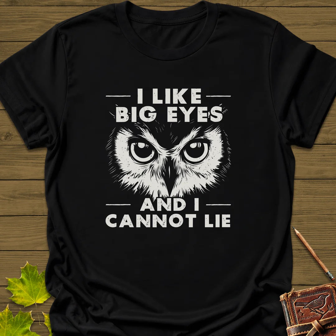 Like Big Eyes T-Shirt in Black