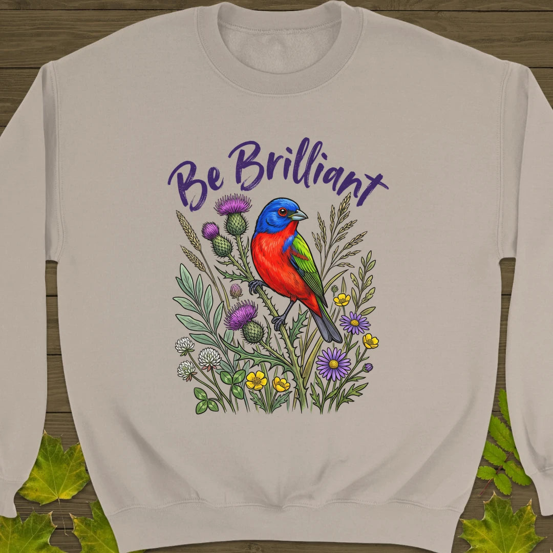 Be Brilliant Sweatshirt Sand