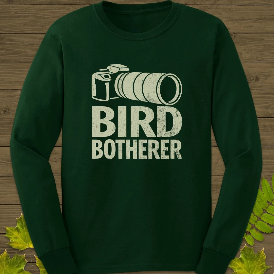 Bird Botherer Long Sleeve Forest Green