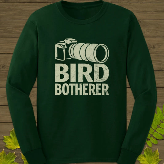Bird Botherer Long Sleeve Forest Green